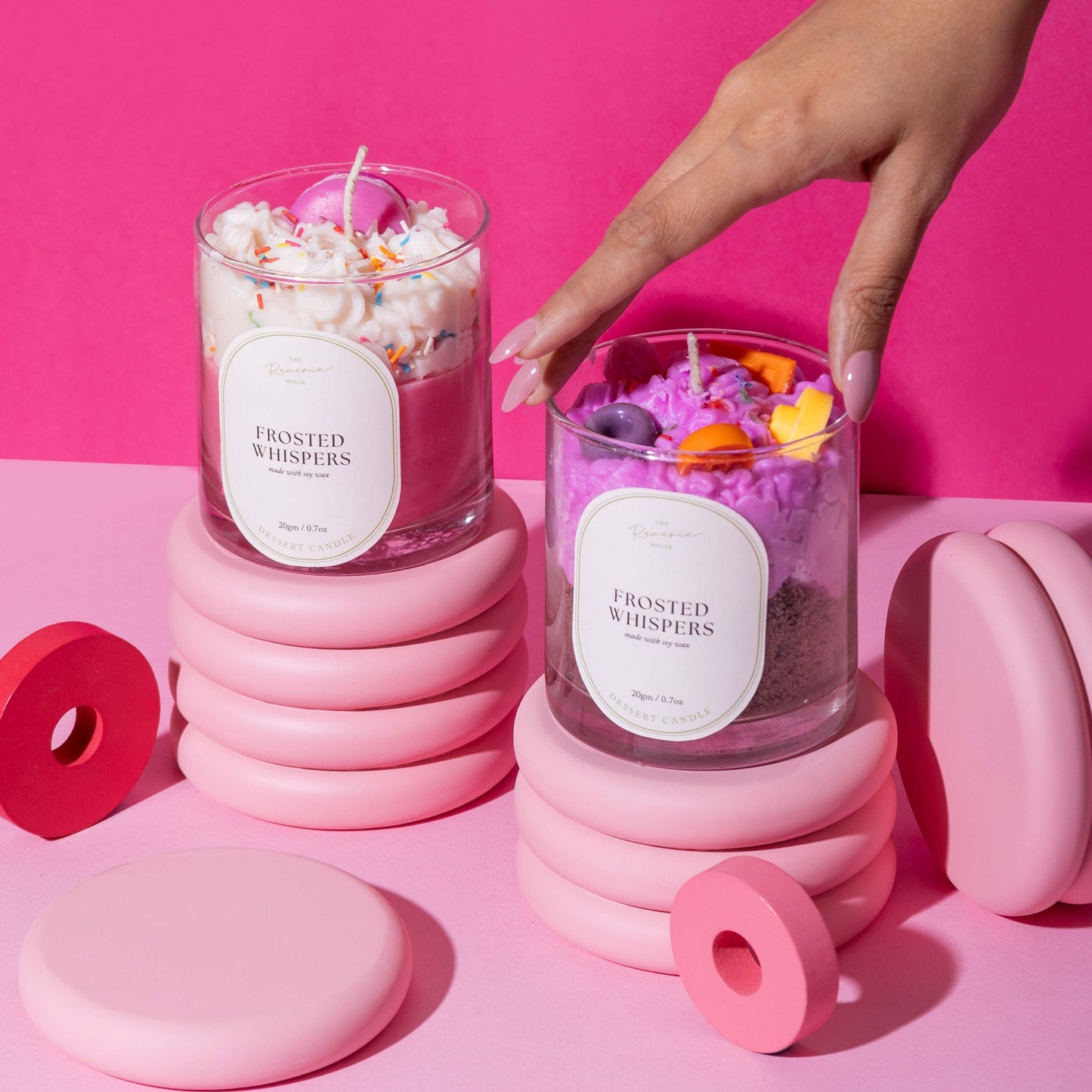 Soya Wax - Rose & Vanilla & Blackberry